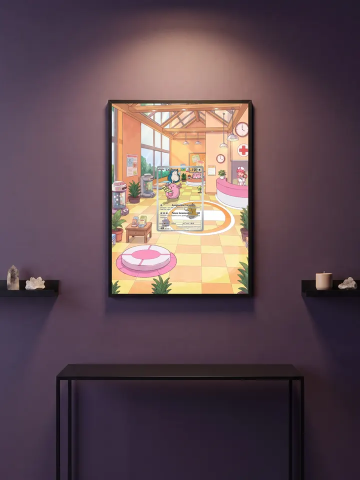 Extended art Chansey — Twilight Masquerade · Frame | CaliffoCustomTCG