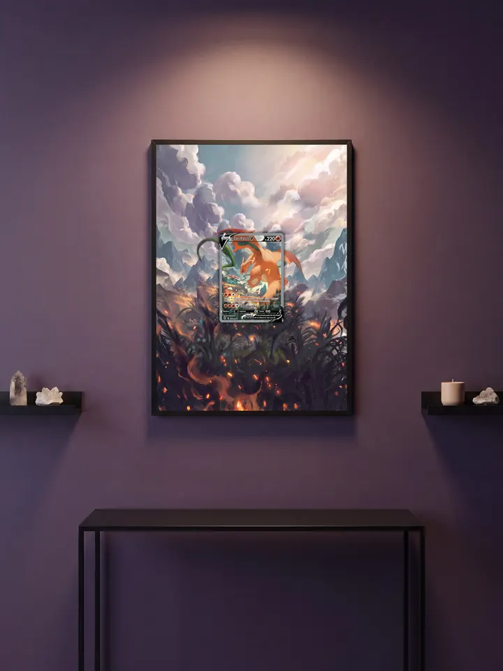 Extended art Charizard — Brilliant Stars · Frame | CaliffoCustomTCG