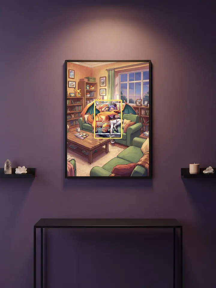 Extended art Charizard — Lost Origin · Frame | CaliffoCustomTCG