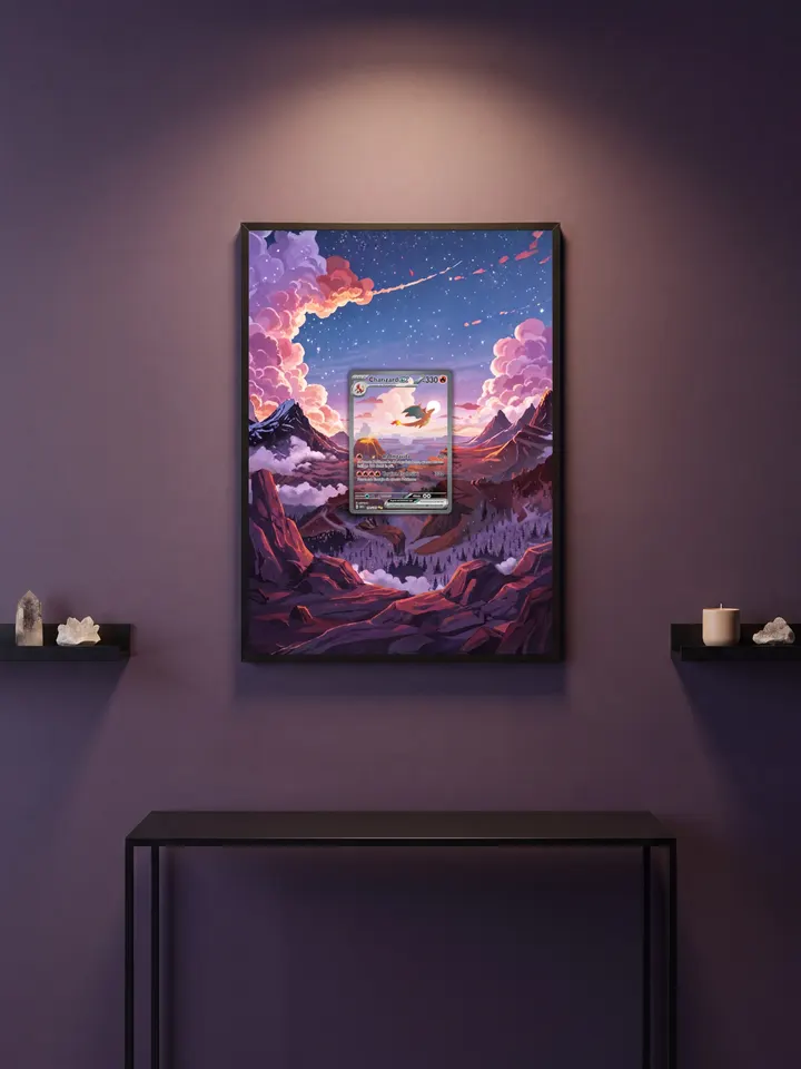 Extended art Charizard — Pokemon 151 · Frame | CaliffoCustomTCG