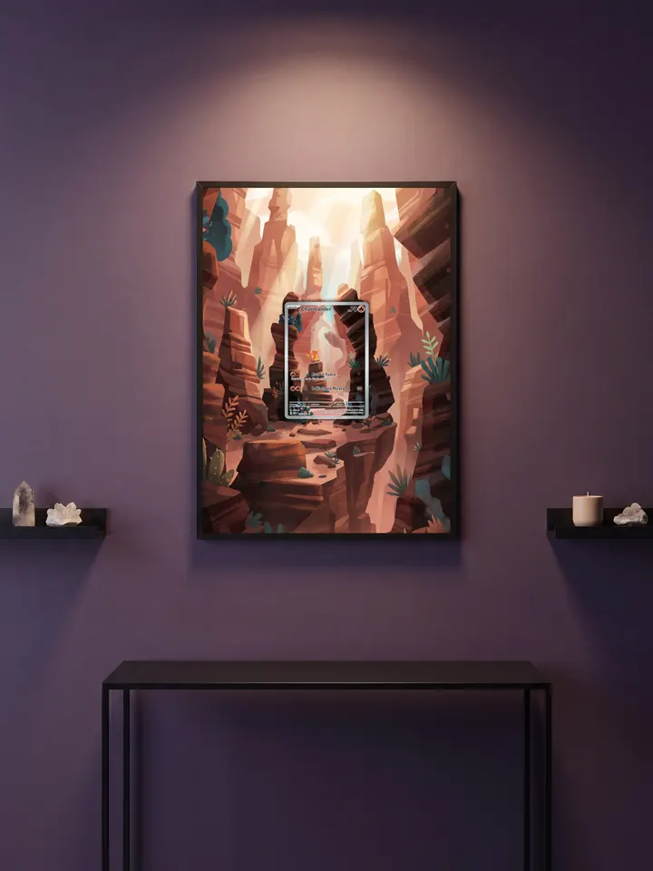 Extended art Charmander — Pokemon 151 · Frame | CaliffoCustomTCG