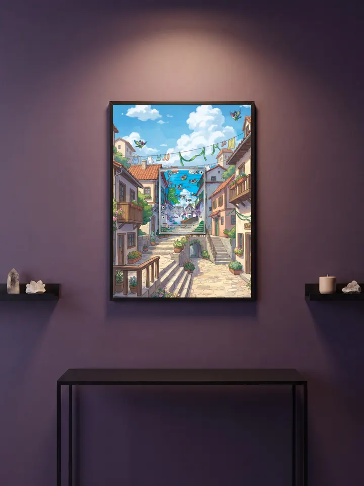 Extended art Chatot — Temporal Forces · Frame | CaliffoCustomTCG