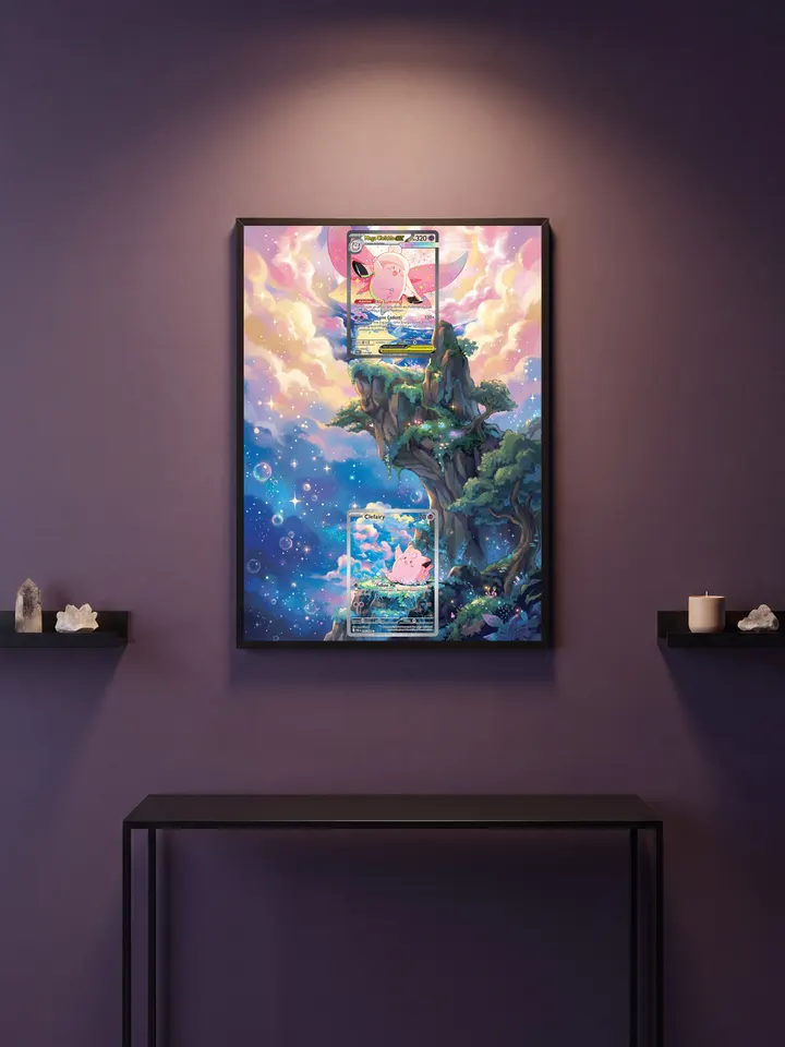 Extended art Clefairy & Clefable — Perfect Order · Frame | CaliffoCustomTCG
