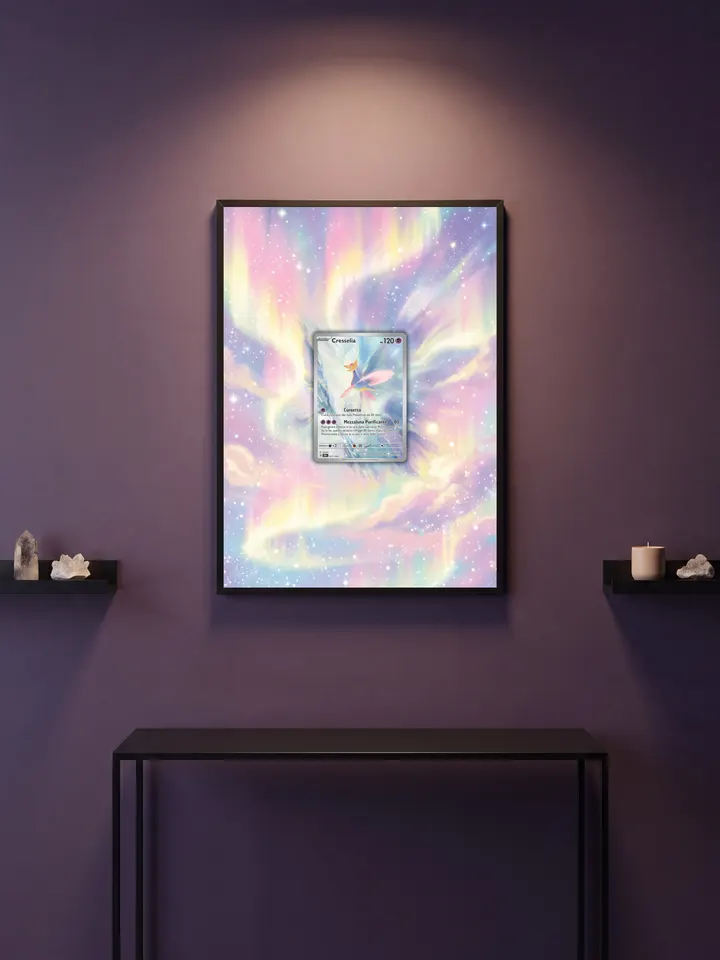 Extended art Cresselia — Shrouded Fable · Frame | CaliffoCustomTCG