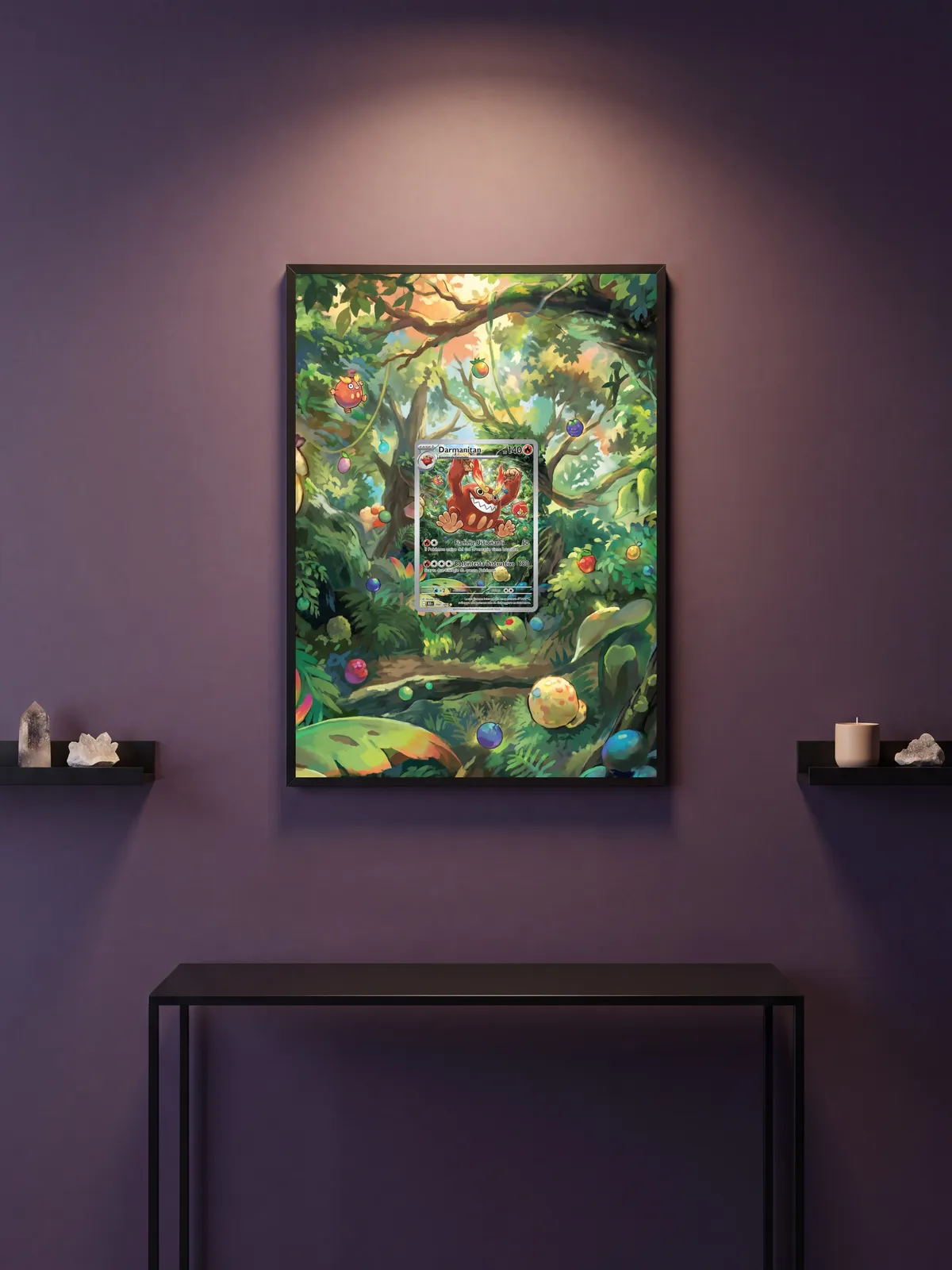 Extended art Darmanitan — Black Bolt · Frame | CaliffoCustomTCG
