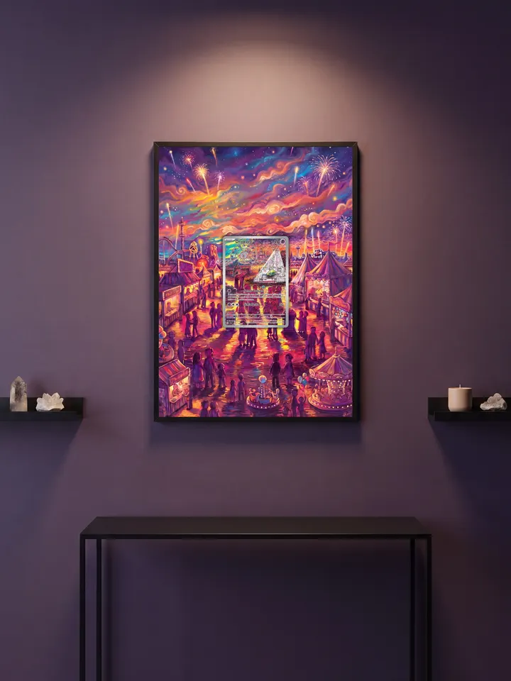 Extended art Drowzee — Scarlet & Violet · Frame | CaliffoCustomTCG