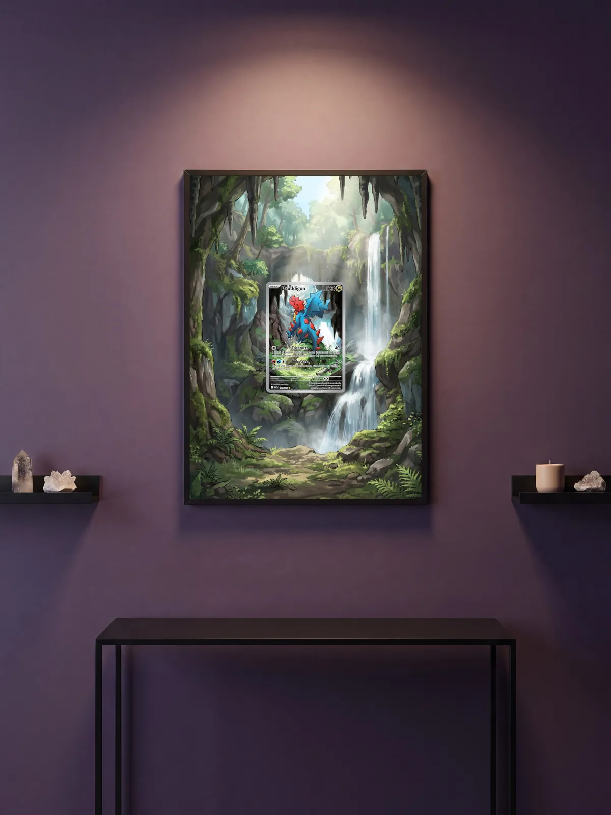 Extended art Druddigon — White Flare · Frame | CaliffoCustomTCG