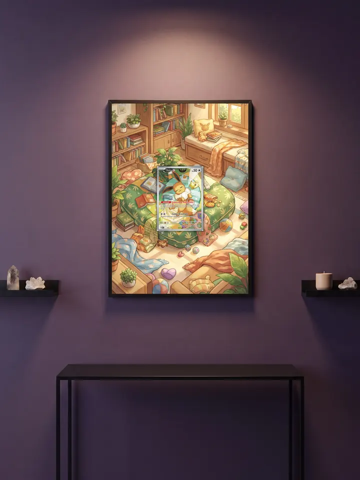 Extended art Eevee — Scarlet & Violet Promos · Frame | CaliffoCustomTCG