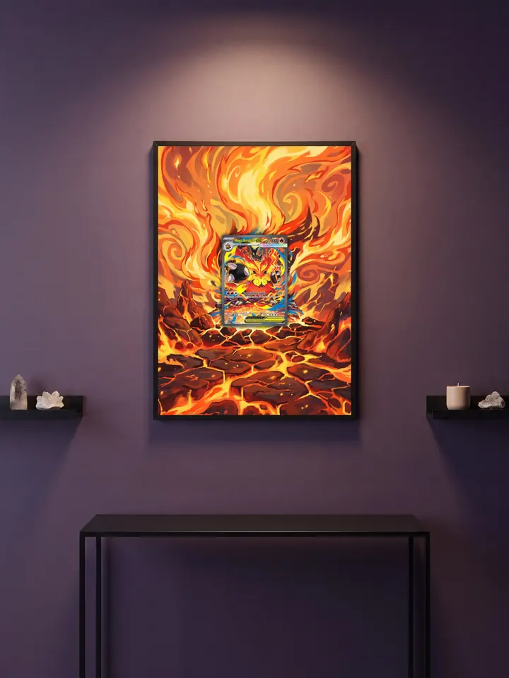 Extended art Emboar — Ascended Heroes · Frame | CaliffoCustomTCG
