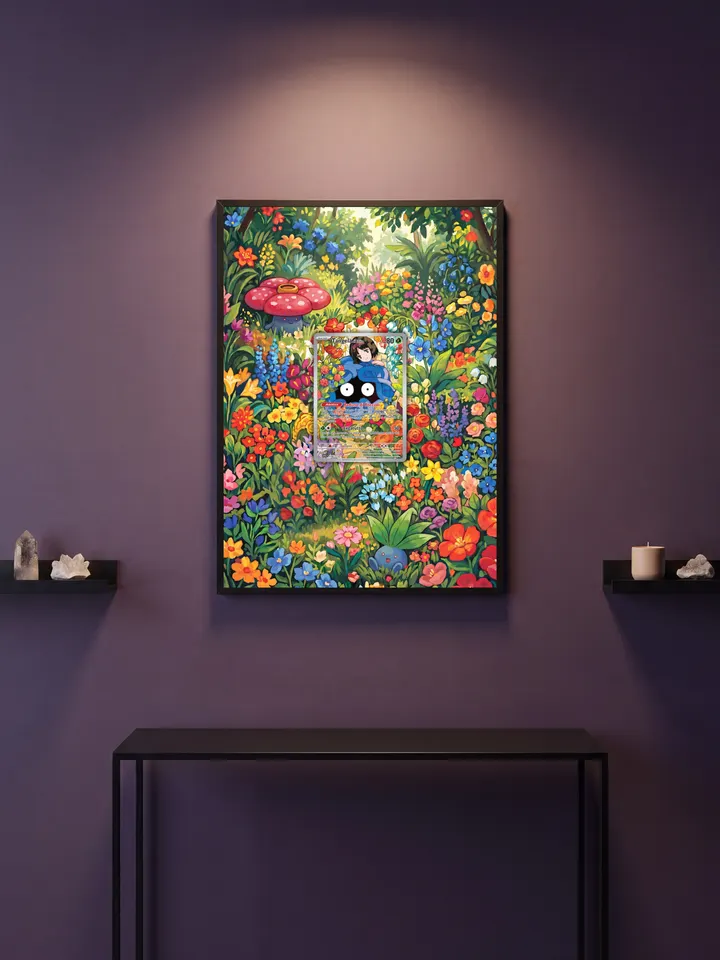 Extended art Erika's Tangela — Ascended Heroes · Frame | CaliffoCustomTCG