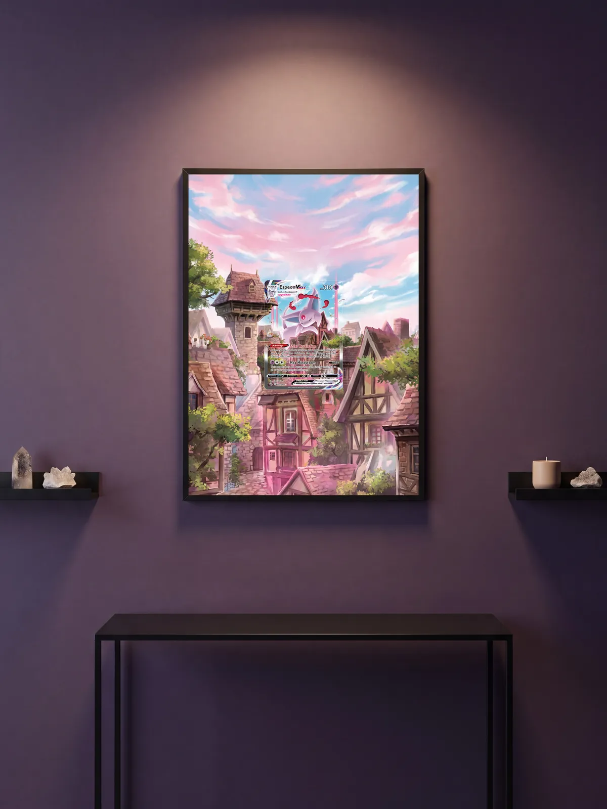 Extended art Espeon — Evolving Skies · Frame | CaliffoCustomTCG