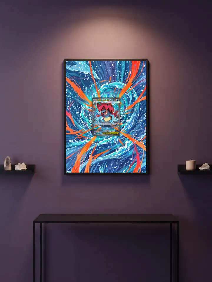 Extended art Feraligatr — Ascended Heroes · Frame | CaliffoCustomTCG