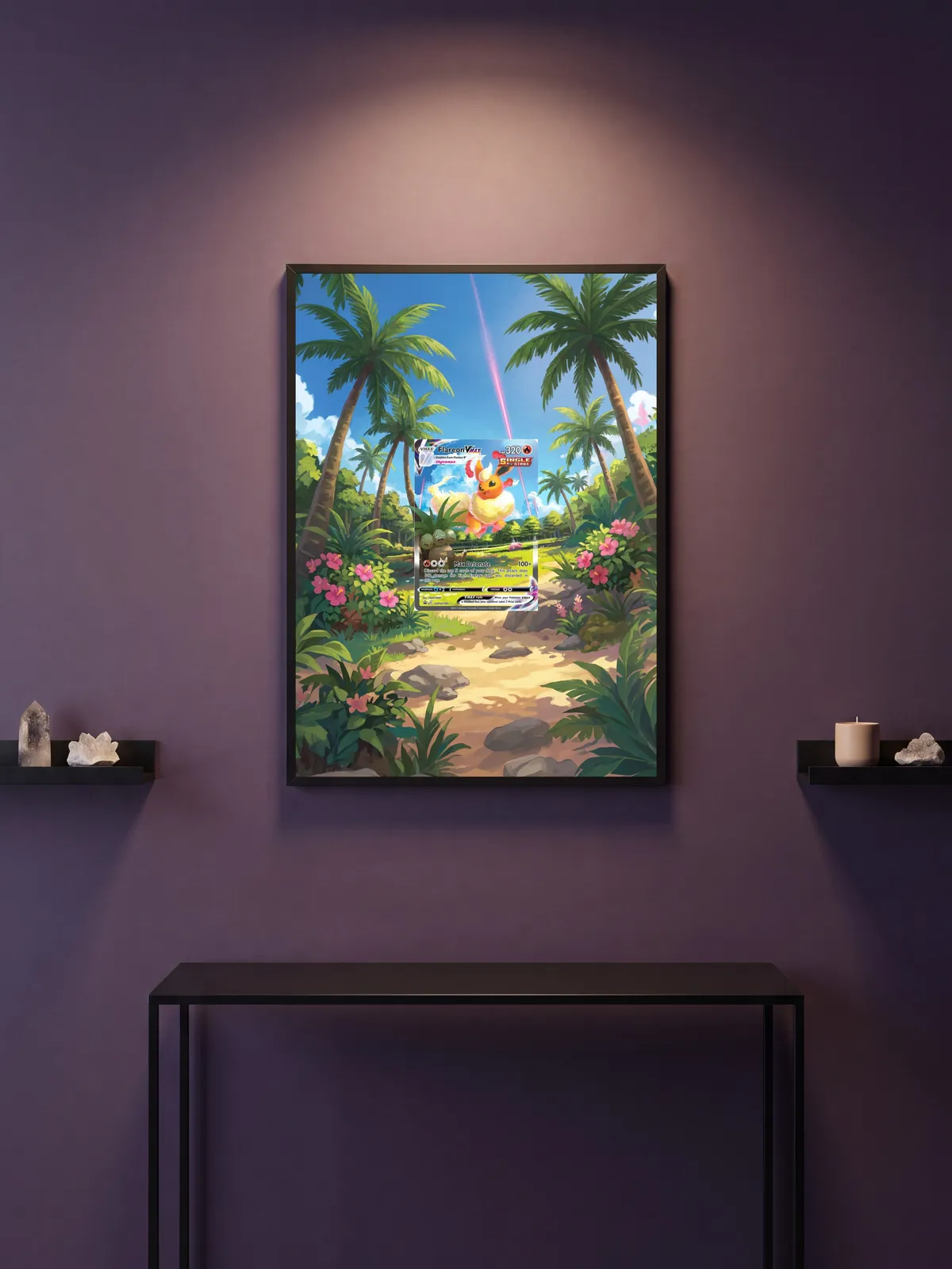 Extended art Flareon Vmax — Sword & Shield Promos · Frame | CaliffoCustomTCG