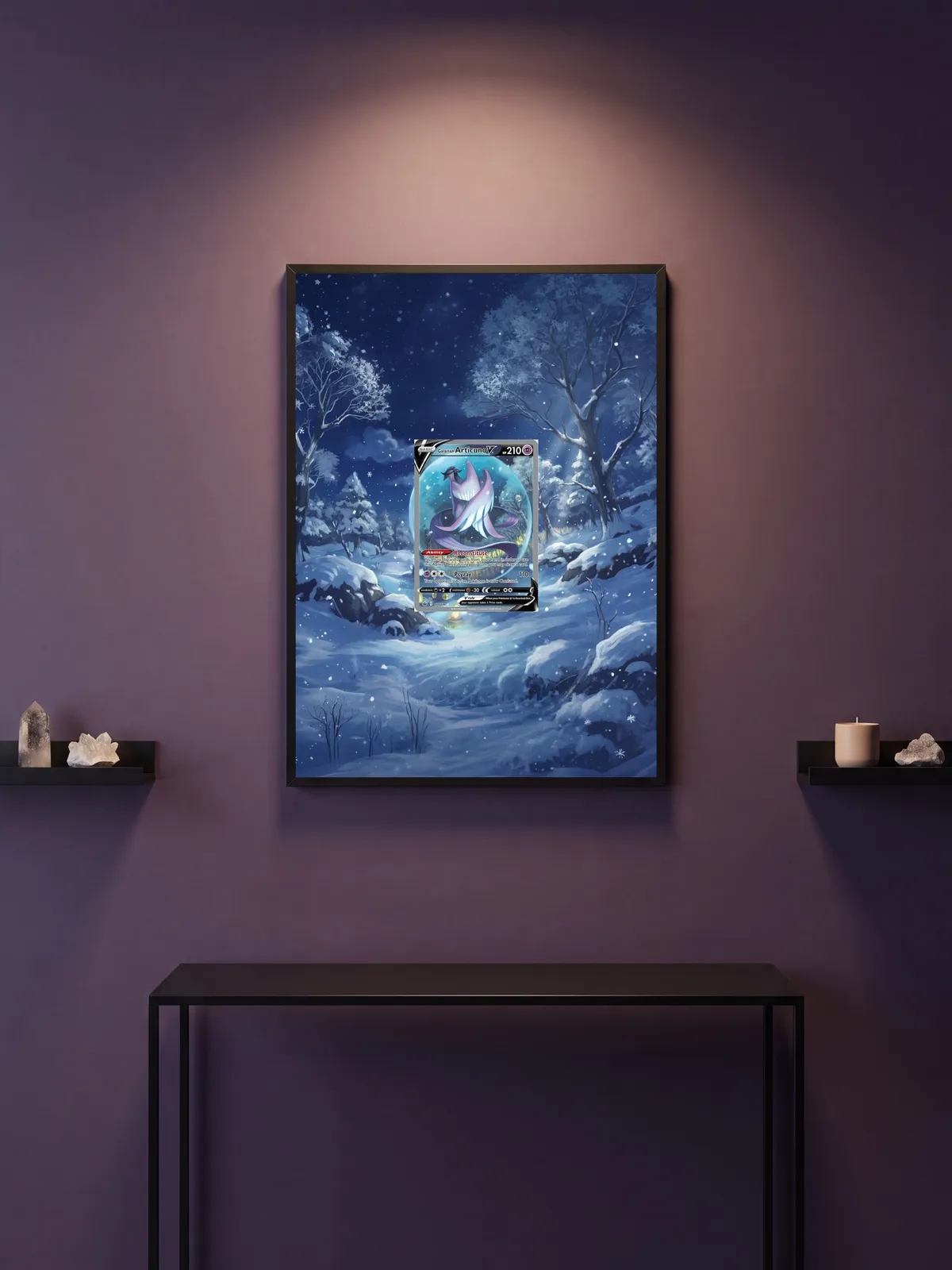 Extended art Galarian Articuno — Chilling Reign · Frame | CaliffoCustomTCG