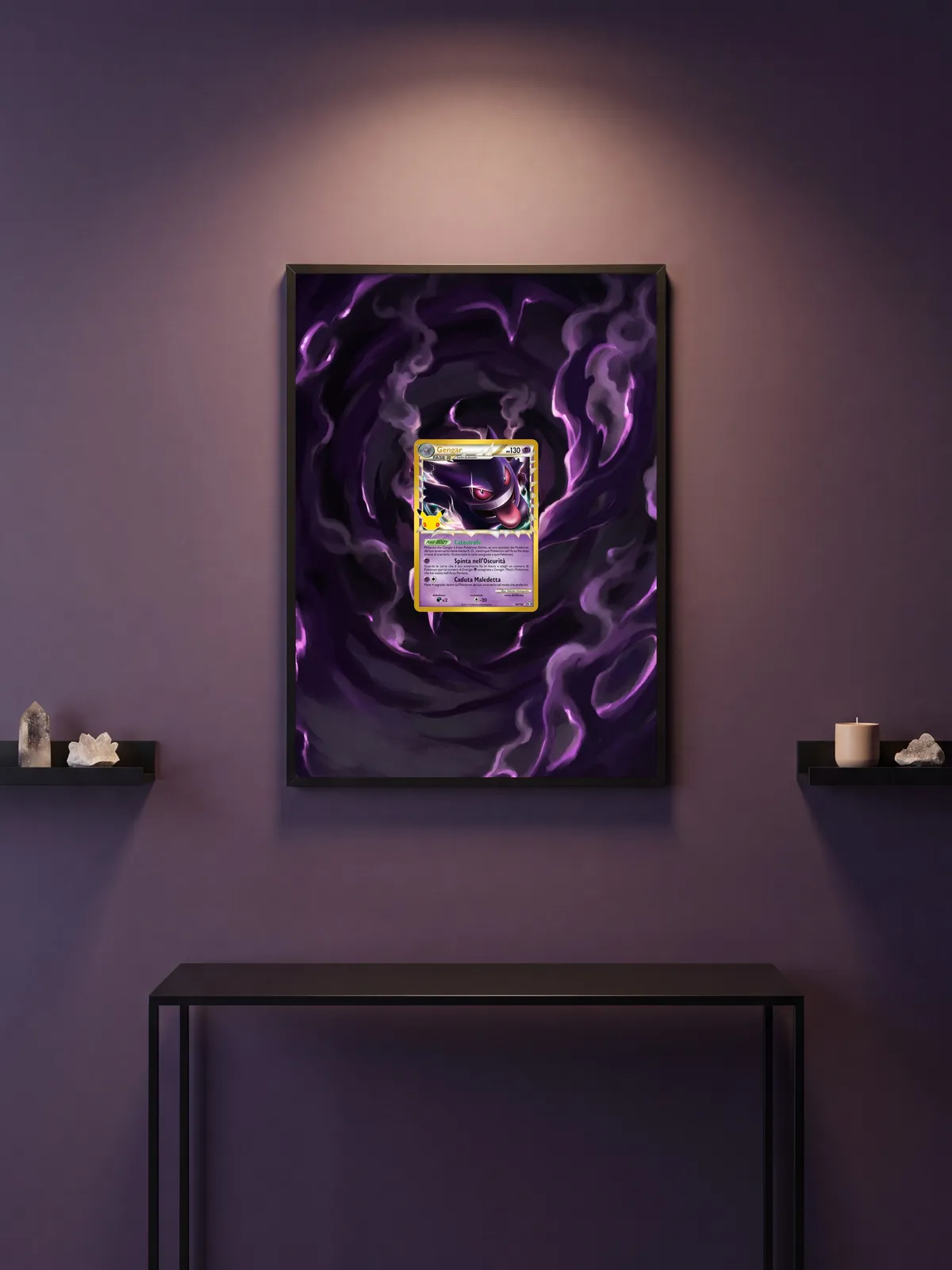 Extended art Gengar — 30th Anniversary · Frame | CaliffoCustomTCG