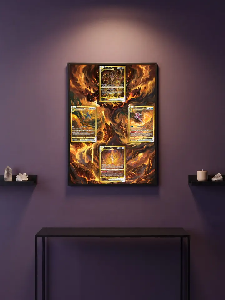 Extended art Gold Stars — Crown Zenith · Frame | CaliffoCustomTCG