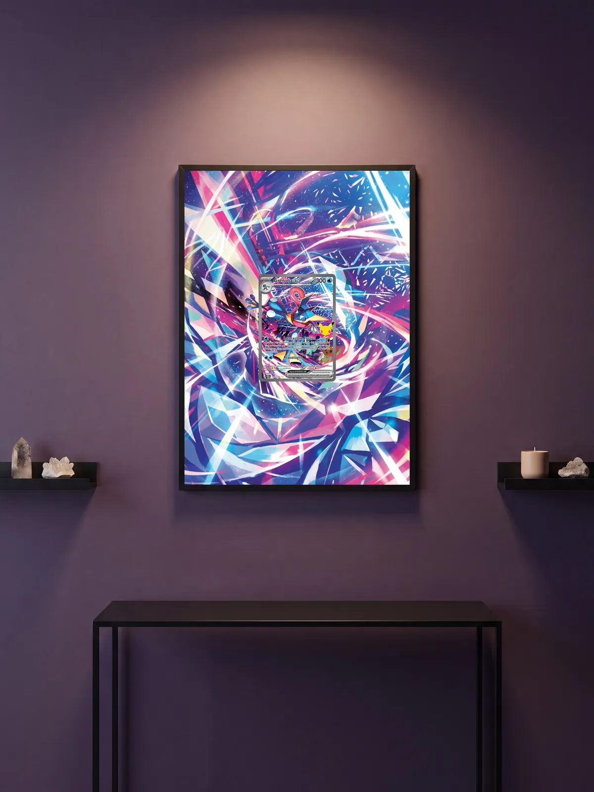 Extended art Greninja — 30th Anniversary · Frame | CaliffoCustomTCG
