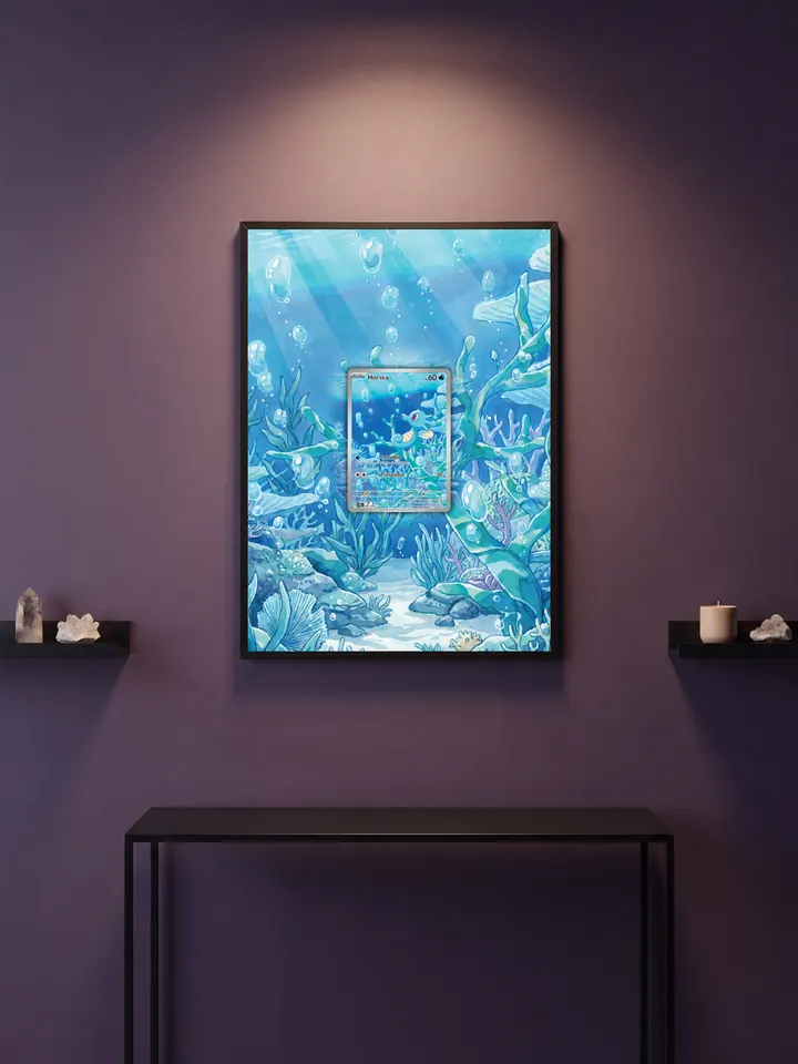 Extended art Horsea — Shrouded Fable · Frame | CaliffoCustomTCG