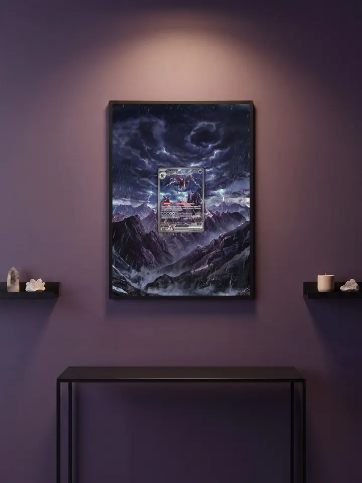 Extended art Hydreigon — White Flare · Frame | CaliffoCustomTCG