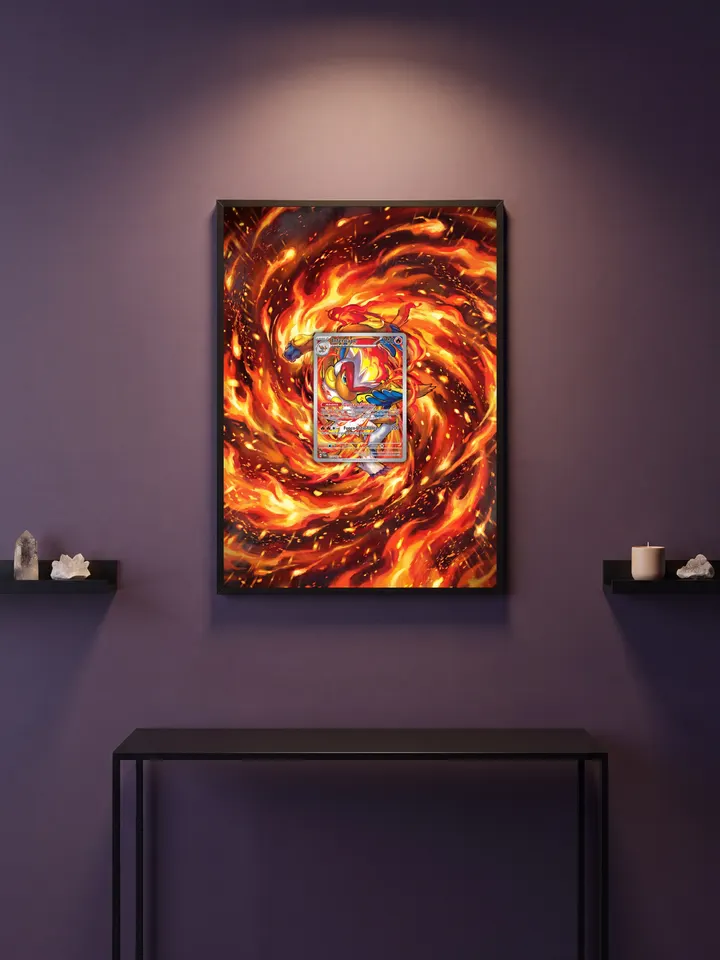 Extended art Infernape — Twilight Masquerade · Frame | CaliffoCustomTCG