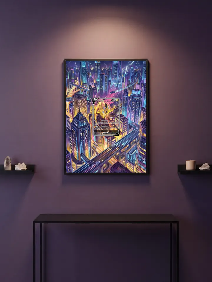 Extended art Jolteon — Sword & Shield Promos · Frame | CaliffoCustomTCG