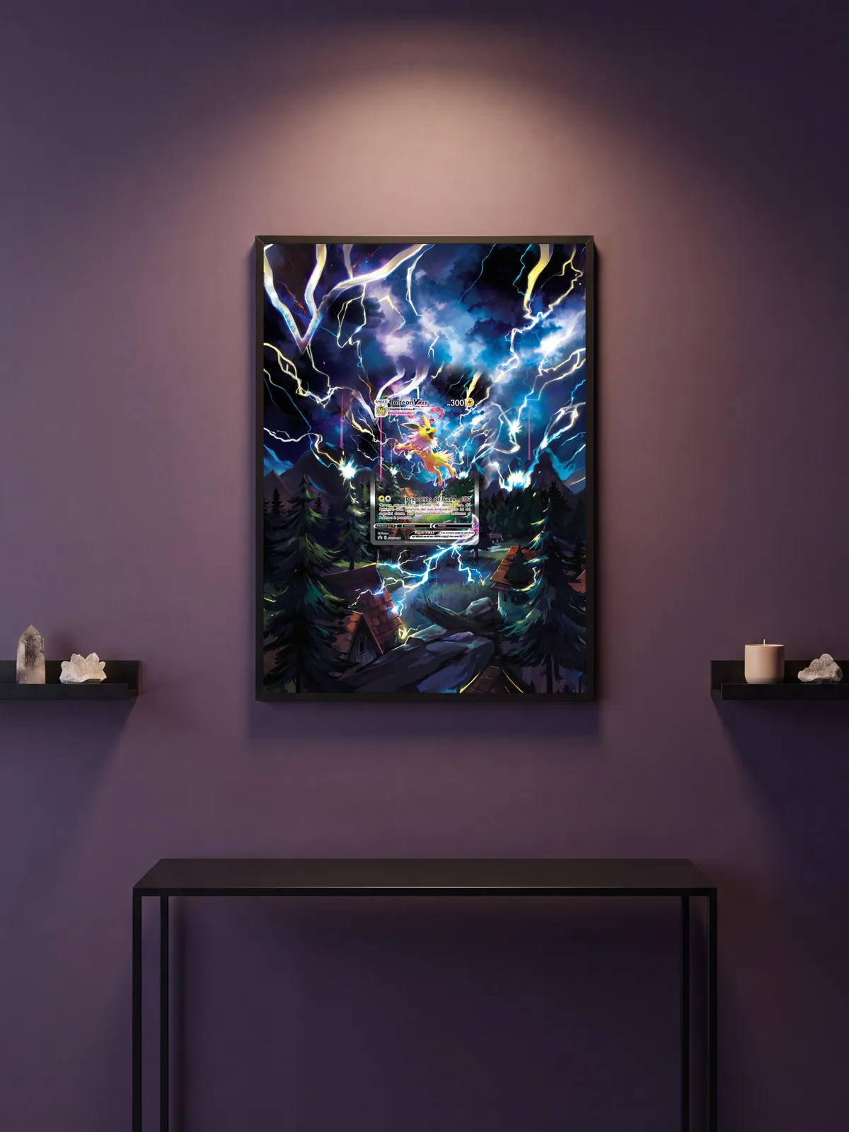 Extended art Jolteon Vmax — Sword & Shield Promos · Frame | CaliffoCustomTCG