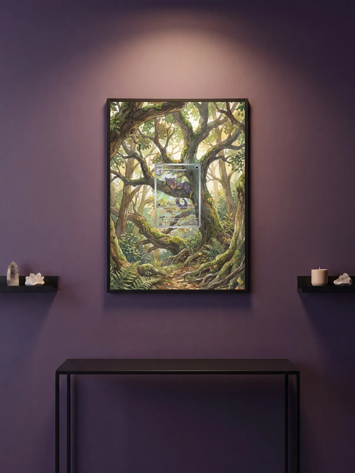 Extended art Liepard — White Flare · Frame | CaliffoCustomTCG