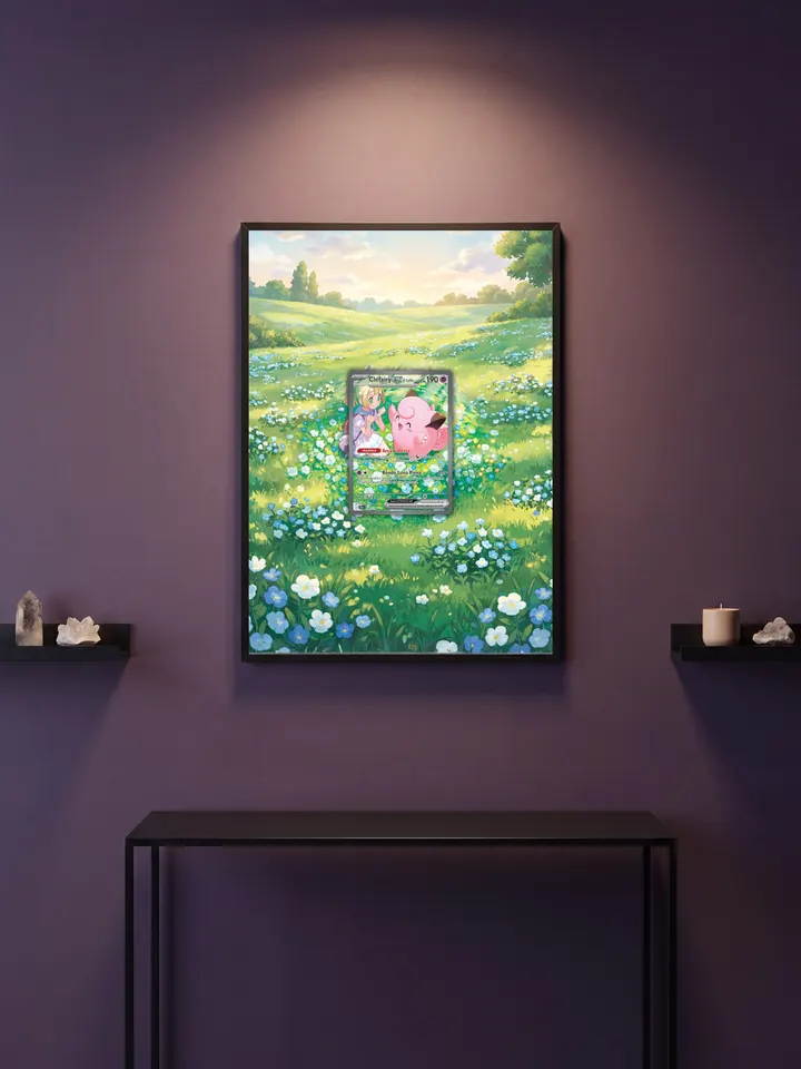 Extended art Lillie's Clefairy — Journey Together · Frame | CaliffoCustomTCG