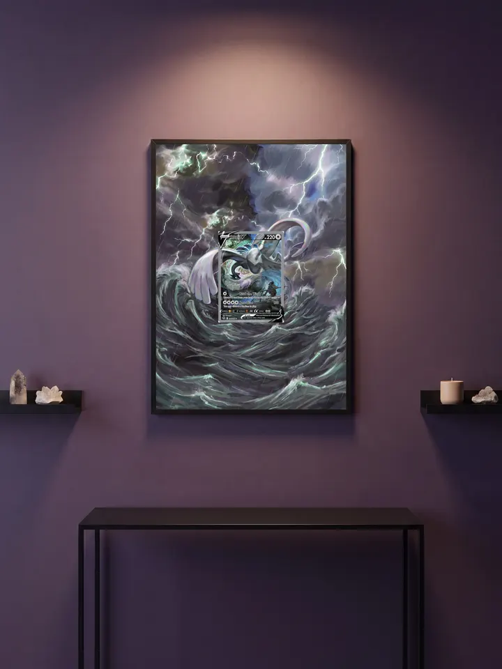 Extended art Lugia — Silver Tempest · Frame | CaliffoCustomTCG