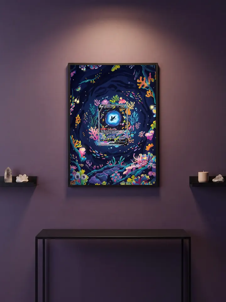 Extended art Lumineon — Crown Zenith · Frame | CaliffoCustomTCG