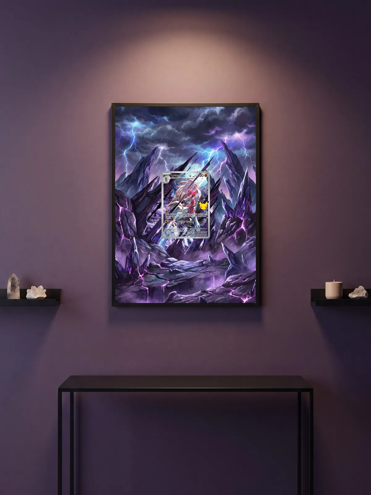 Extended art Lycanroc — 30th Anniversary · Frame | CaliffoCustomTCG