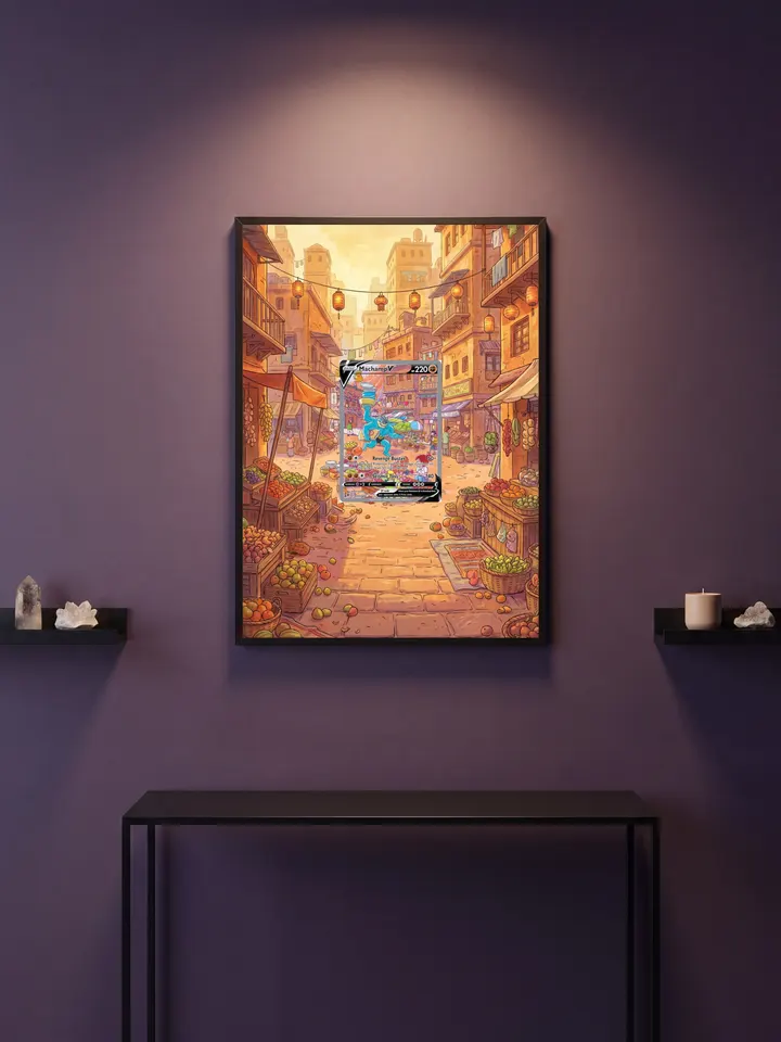 Extended art Machamp — Astral Radiance · Frame | CaliffoCustomTCG