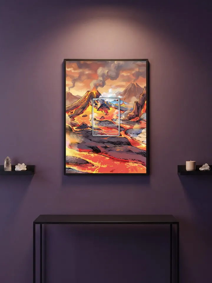 Extended art Magby — Paradox Rift · Frame | CaliffoCustomTCG