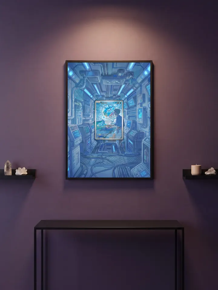 Extended art Mantyke — Paradox Rift · Frame | CaliffoCustomTCG