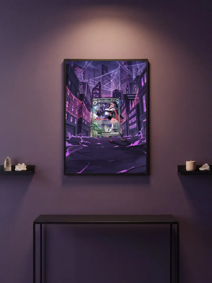 Extended art Marnie's Grimmsnarl — Ascended Heroes · Frame | CaliffoCustomTCG