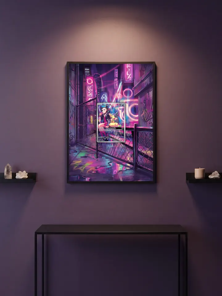 Extended art Marnie's Morpeko — Scarlet & Violet Promos · Frame | CaliffoCustomTCG