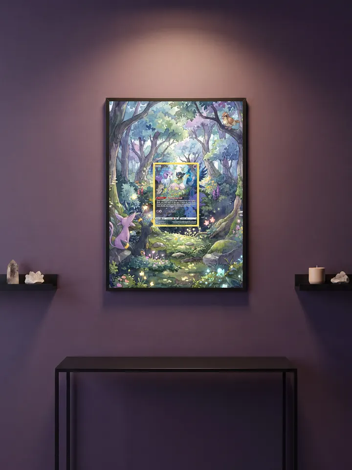 Extended art Mew — Crown Zenith · Frame | CaliffoCustomTCG
