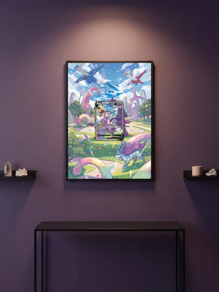 Extended art Mew — Fusion Strike · Frame | CaliffoCustomTCG