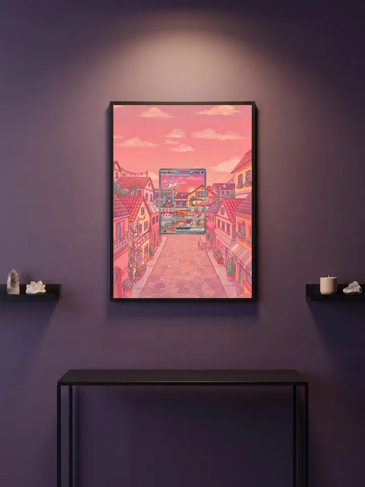 Extended art Mew — Pokemon 151 · Frame | CaliffoCustomTCG