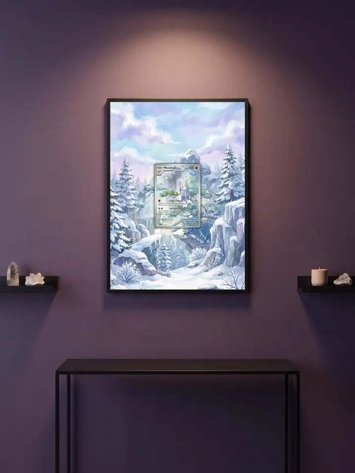 Extended art Mienshao — Paradox Rift · Frame | CaliffoCustomTCG