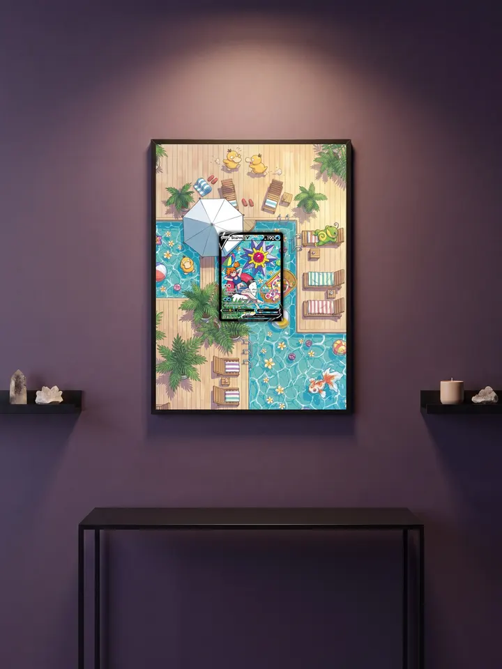 Extended art Starmie — Astral Radiance · Frame | CaliffoCustomTCG