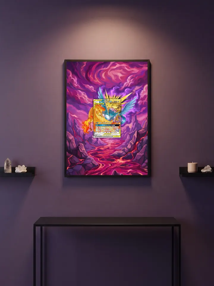 Extended art Legendary Birds — Hidden Fates · Frame | CaliffoCustomTCG