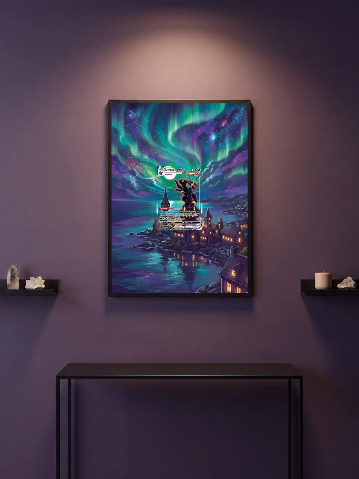 Extended art Moonbreon — Evolving Skies · Frame | CaliffoCustomTCG