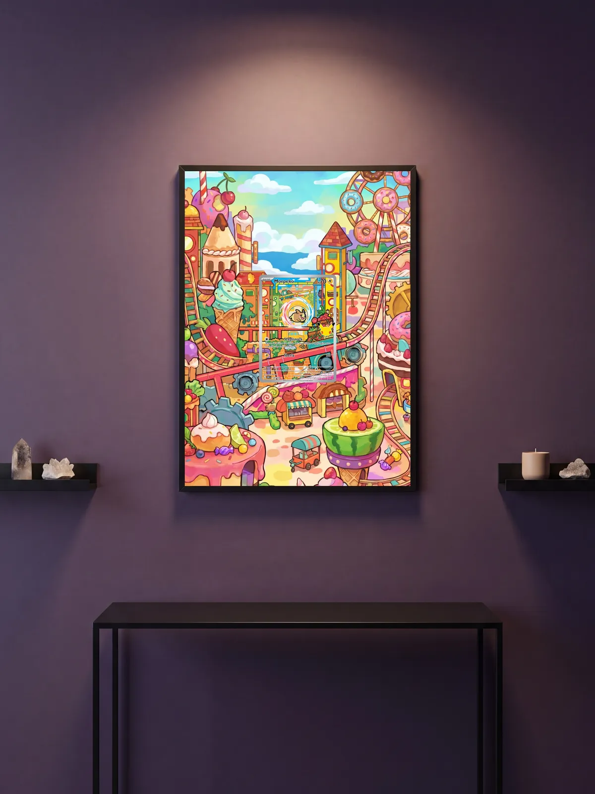 Extended art Morpeko — 30th Anniversary · Frame | CaliffoCustomTCG
