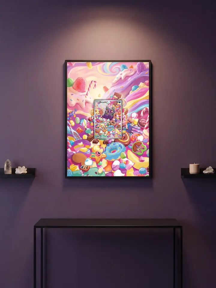Extended art Morpeko — Paradox Rift · Frame | CaliffoCustomTCG