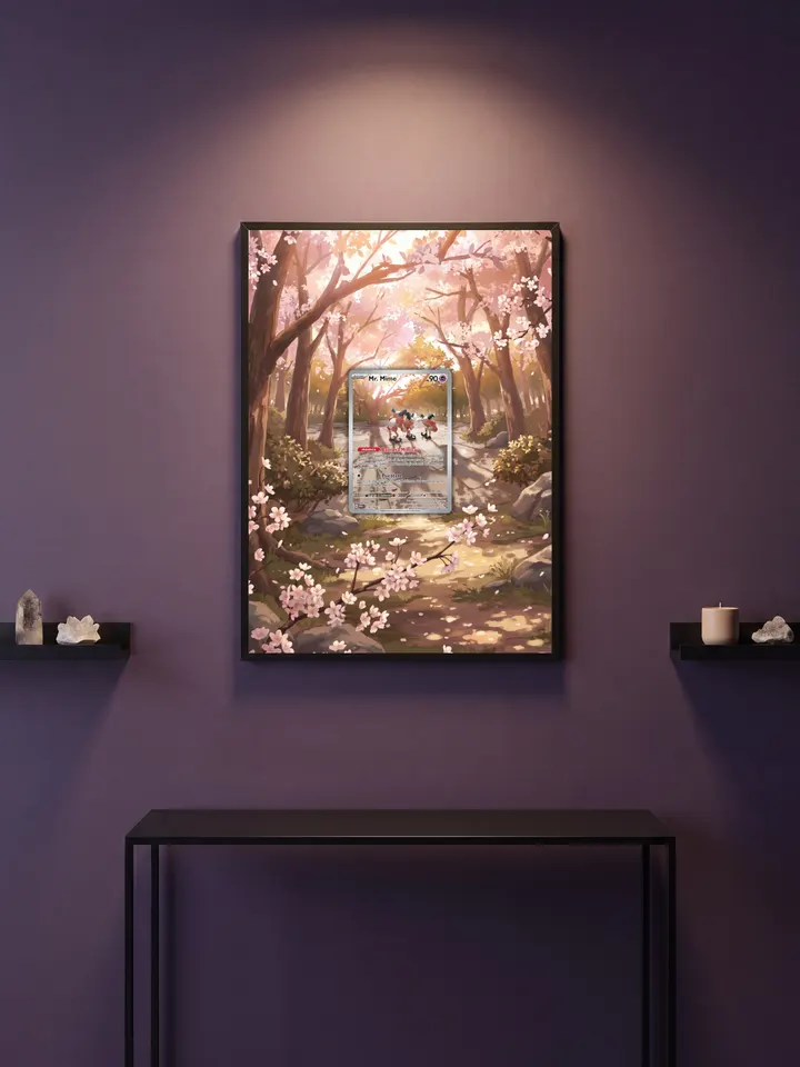 Extended art Mr Mime — Pokemon 151 · Frame | CaliffoCustomTCG
