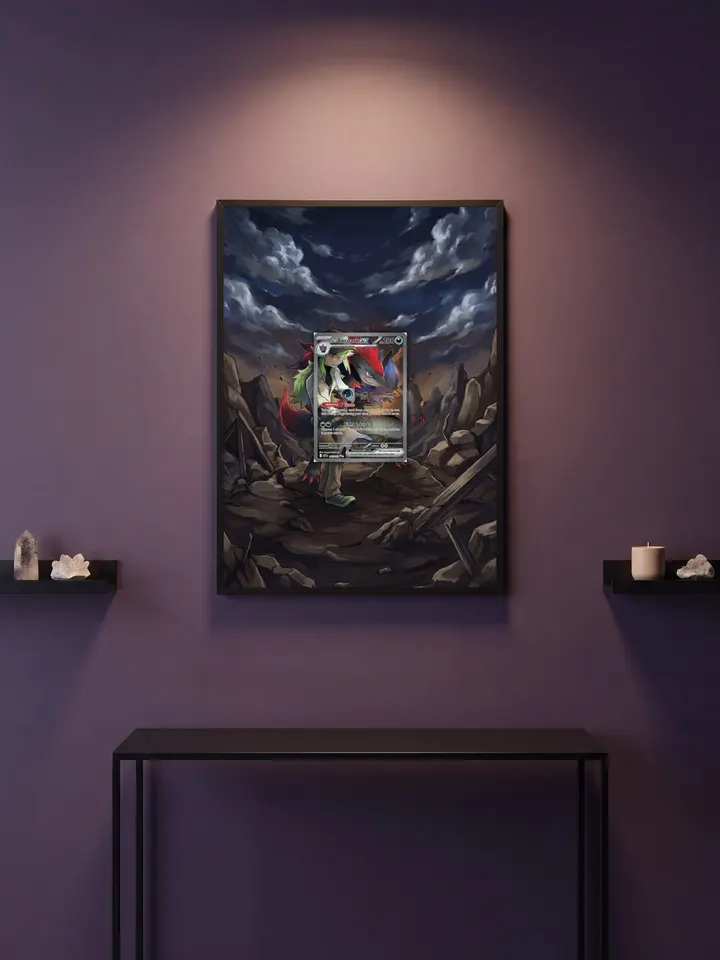 Extended art N's Zoroark — Journey Together · Frame | CaliffoCustomTCG