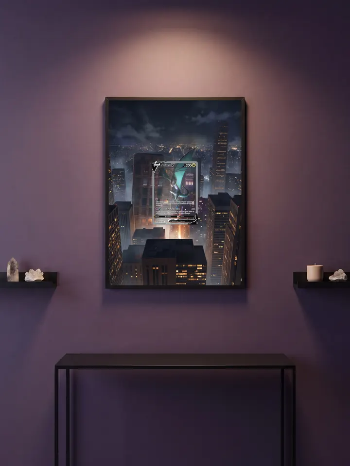 Extended art Noivern — Evolving Skies · Frame | CaliffoCustomTCG