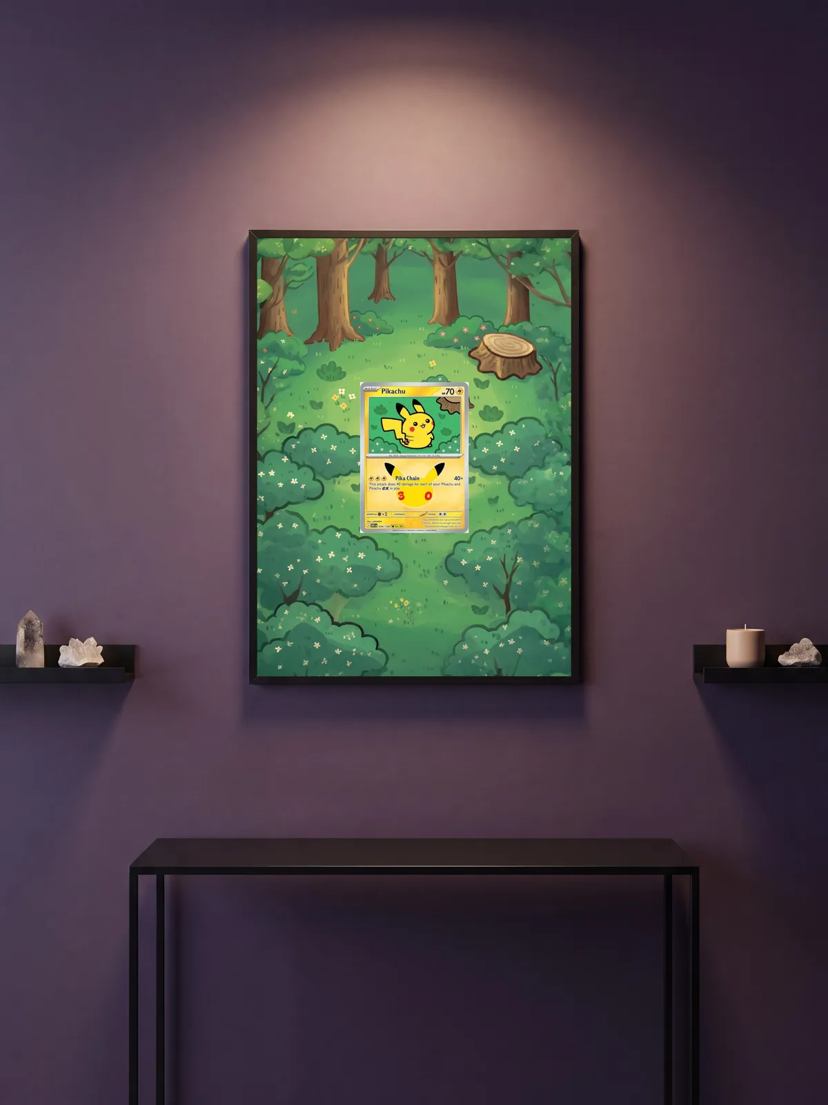 Extended art Pikachu 12/30 — Pikachu collections · Frame | CaliffoCustomTCG