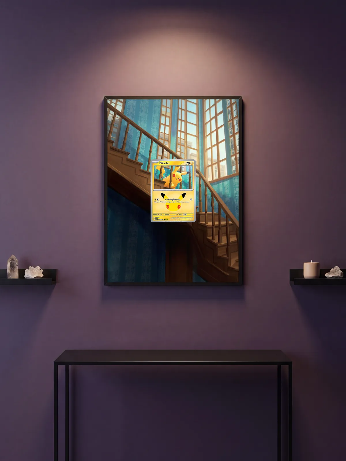 Extended art Pikachu 14/30 — Pikachu collections · Frame | CaliffoCustomTCG